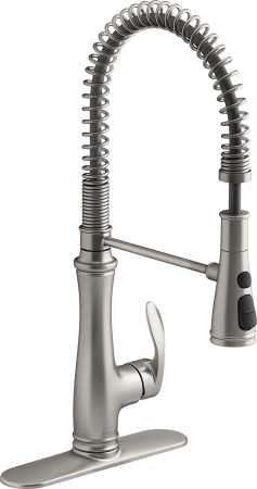 KOHLER K-29106-VS Bellera Kitchen Sink Faucet