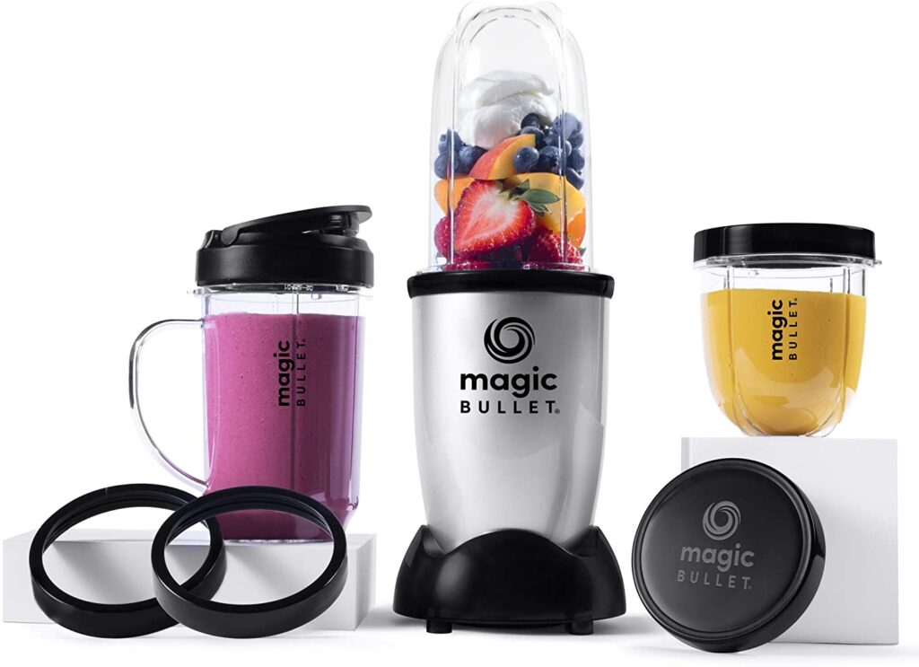 Magic Bullet Blender Small Silver