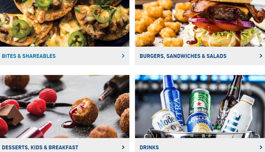 Topgolf Menu Prices