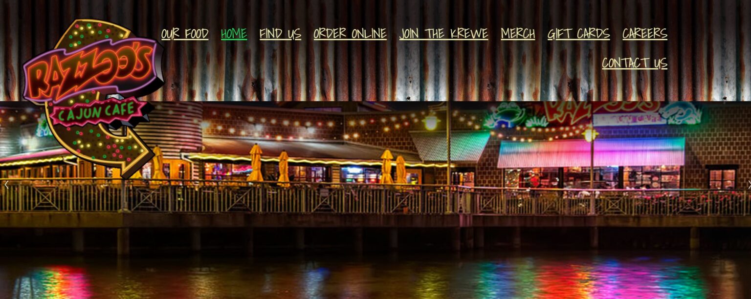 Razzoo's Cajun Café Menu & Prices