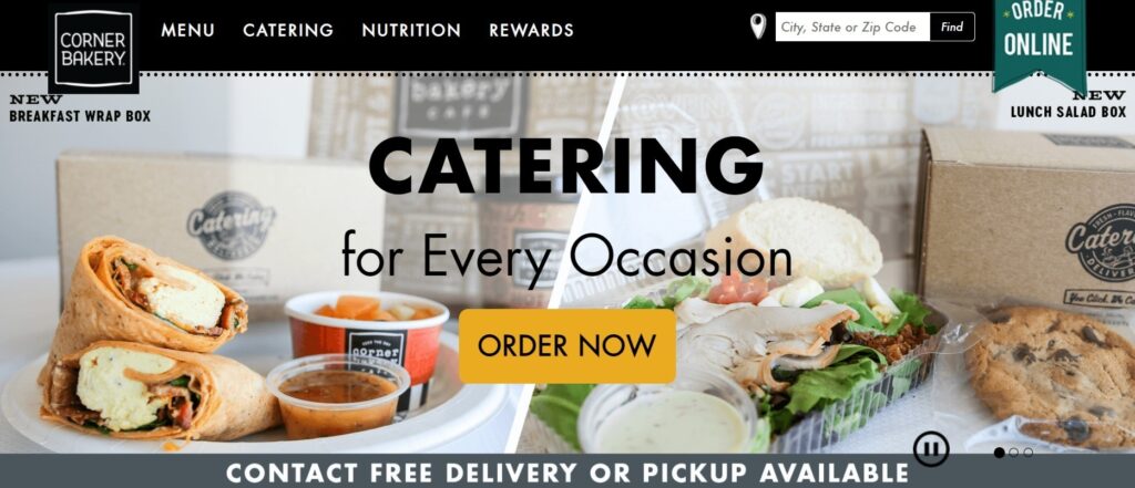 Corner Bakery Cafe Menu &amp; Prices