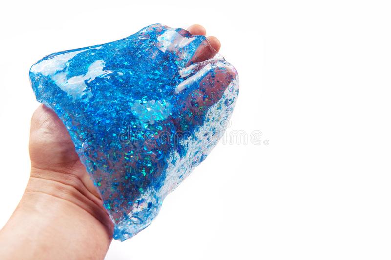How To Make Slime With Flour And Salt? blue Slime