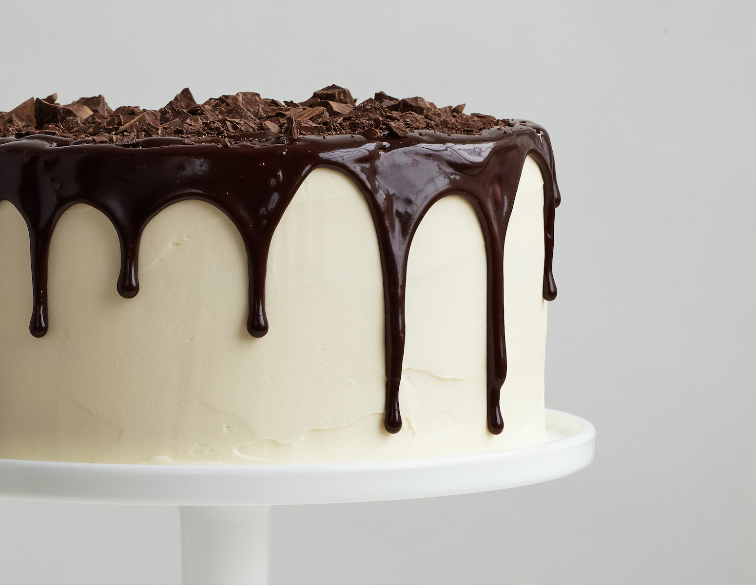 HOW BIRTHDAY CAKE WITH A NAME AND DURIAN CAKES IN SINGAPORE ARE SPECIAL? white cake with chocolate syrup on white ceramic plate