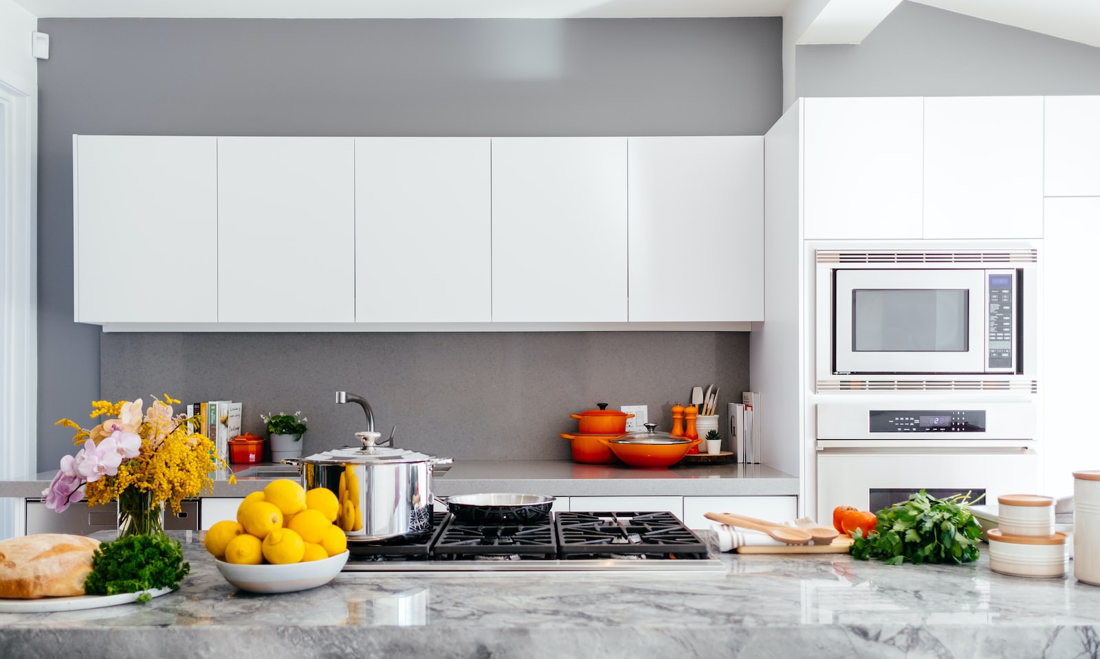 Eliminating Contaminants From Your Kitchen white over-the-range oven